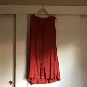 Prana Sleeveless Dress XL w/ Pockets